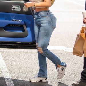 Cotton citizen high split jeans 26